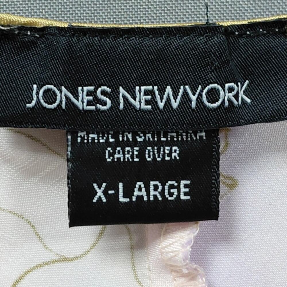 Jones New York Purple Floral Watercolor Satin Slip Dress Women Size XL - Picture 7 of 10